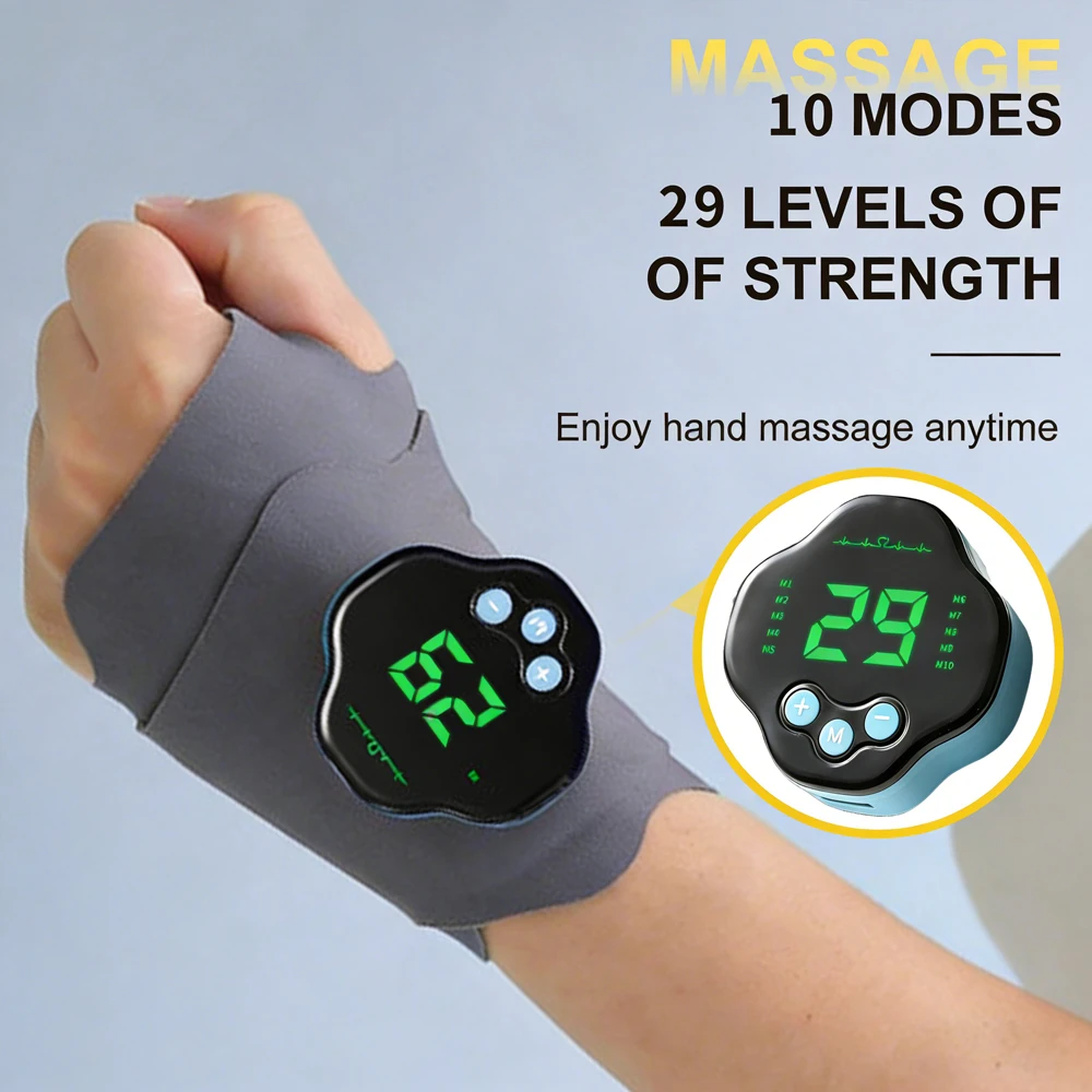 29 Levels Electric Hand Massag - đánh giá và giá Wrist Wrap Support
