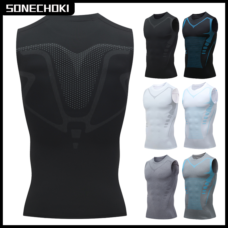 Compression Tank Top Men Gym S - đánh giá và giá Crossfit Vest