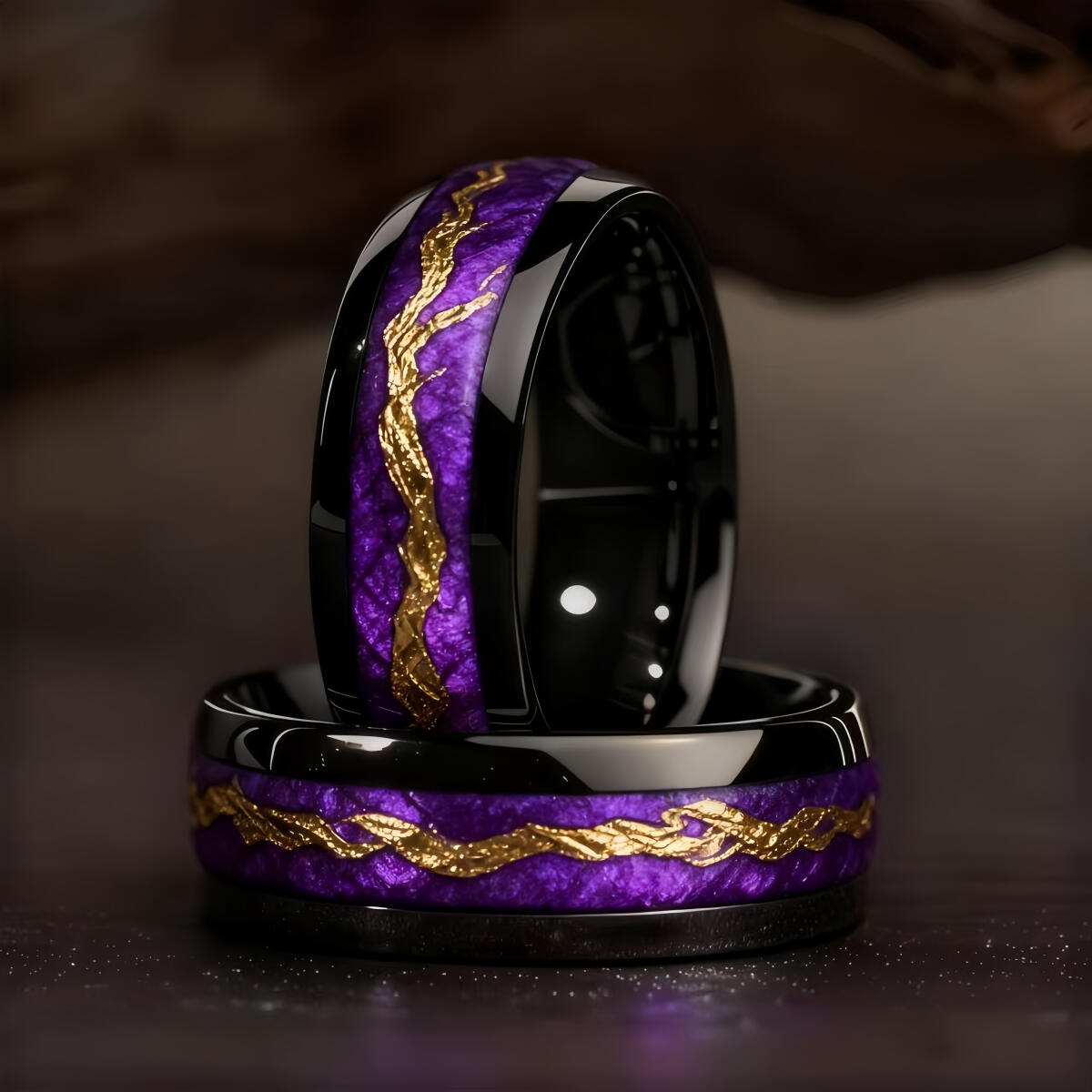 Fashion Black Men Stainless St - đánh giá và giá Gymnastic Ring Wood