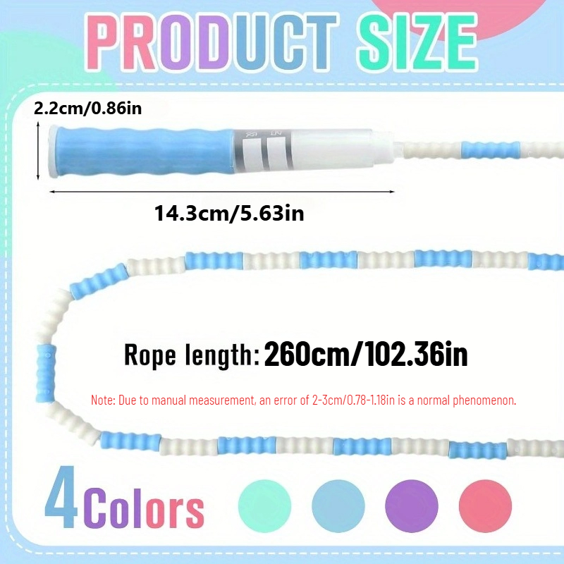 Bamboo Joint Soft Bead Skippin - đánh giá và giá Skipping Rope Pvc