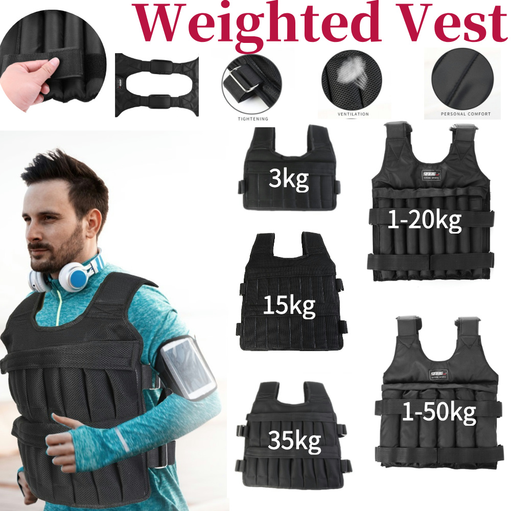 3/15/35kg Workout Weight Jacke - đánh giá và giá Crossfit Vest