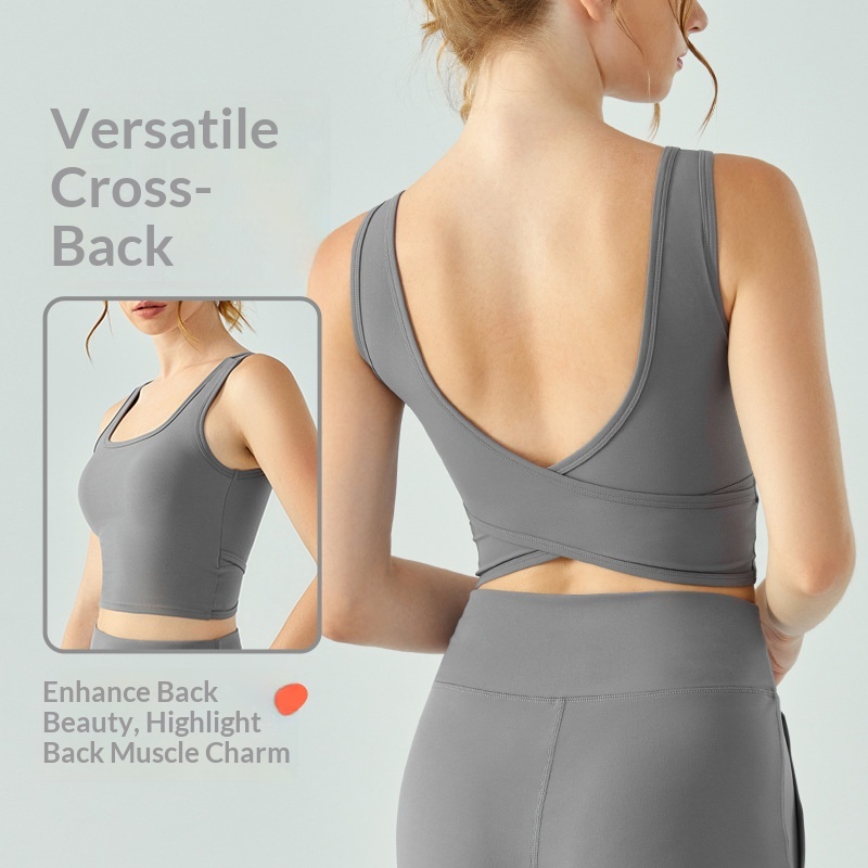 SHINBENE Women Yoga Vest Cross - đánh giá và giá Crossfit Vest