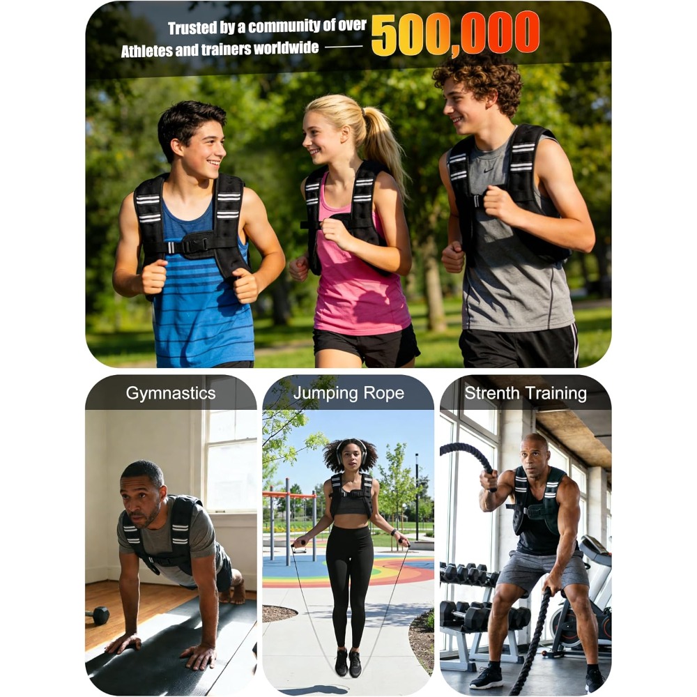 Fitness Weighted Vest Pre-Fill - đánh giá và giá Crossfit Vest