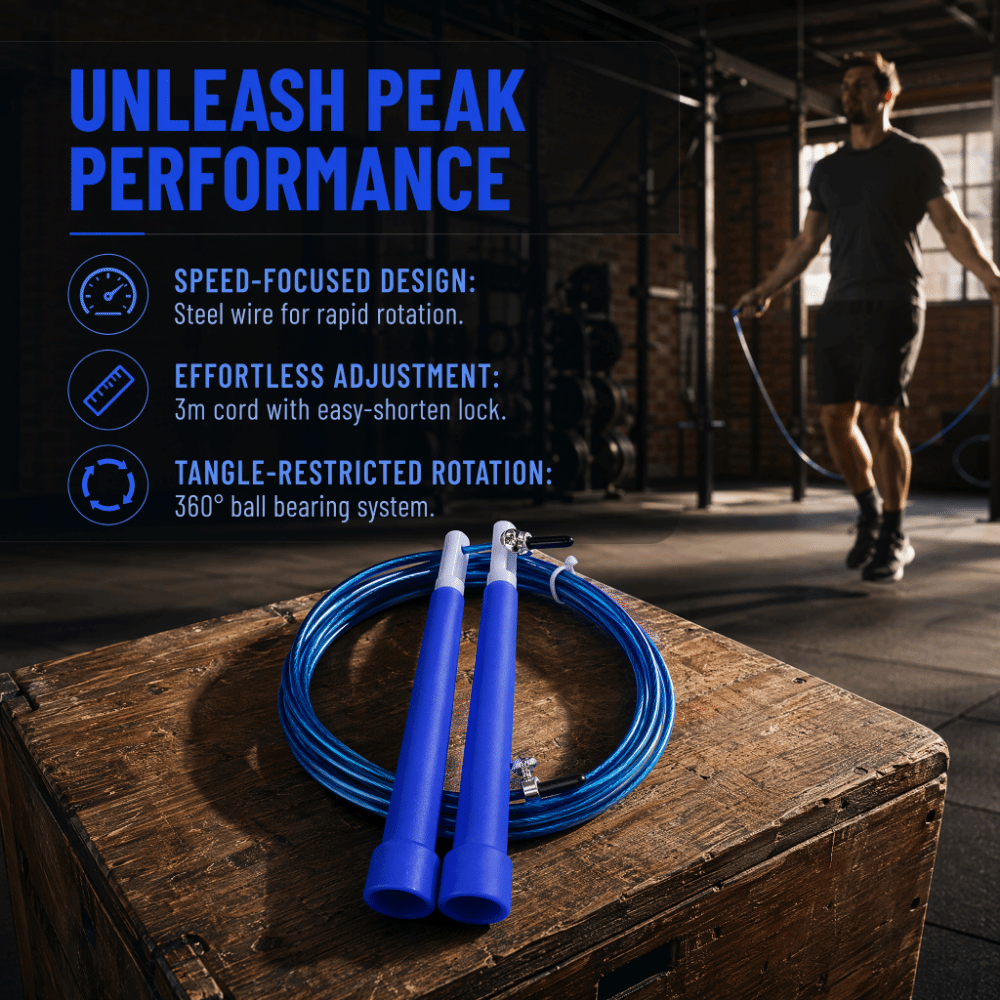 Portable Steel Wire Jump Rope  - đánh giá và giá Skipping Rope Pvc