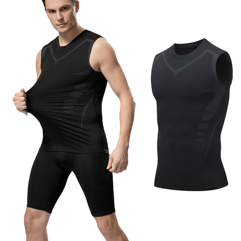 Compression Tank Top Men Gym S - đánh giá và giá Crossfit Vest